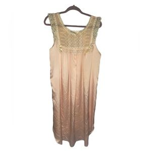 Vintage Christian Dior Satin Nightgown